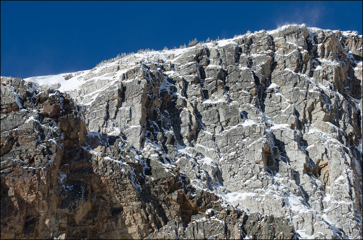 Greeting Card - "October Snow Adorns the Snowy Range"