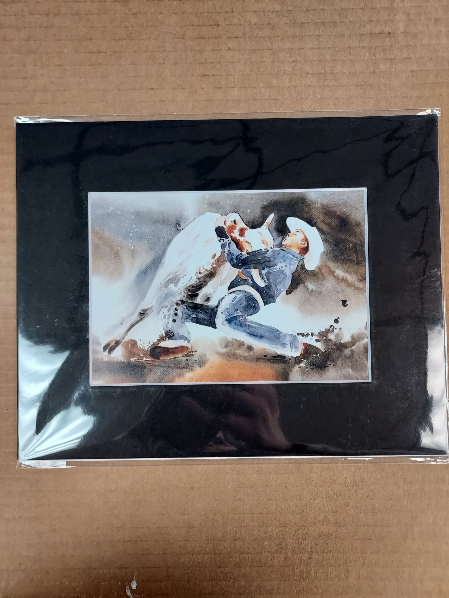 Cowboy Themed - Assorted 8x10 Matted Prints