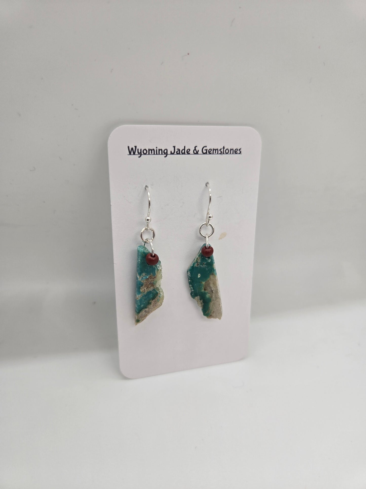 Earrings - American Turquoise and Sterling Silver