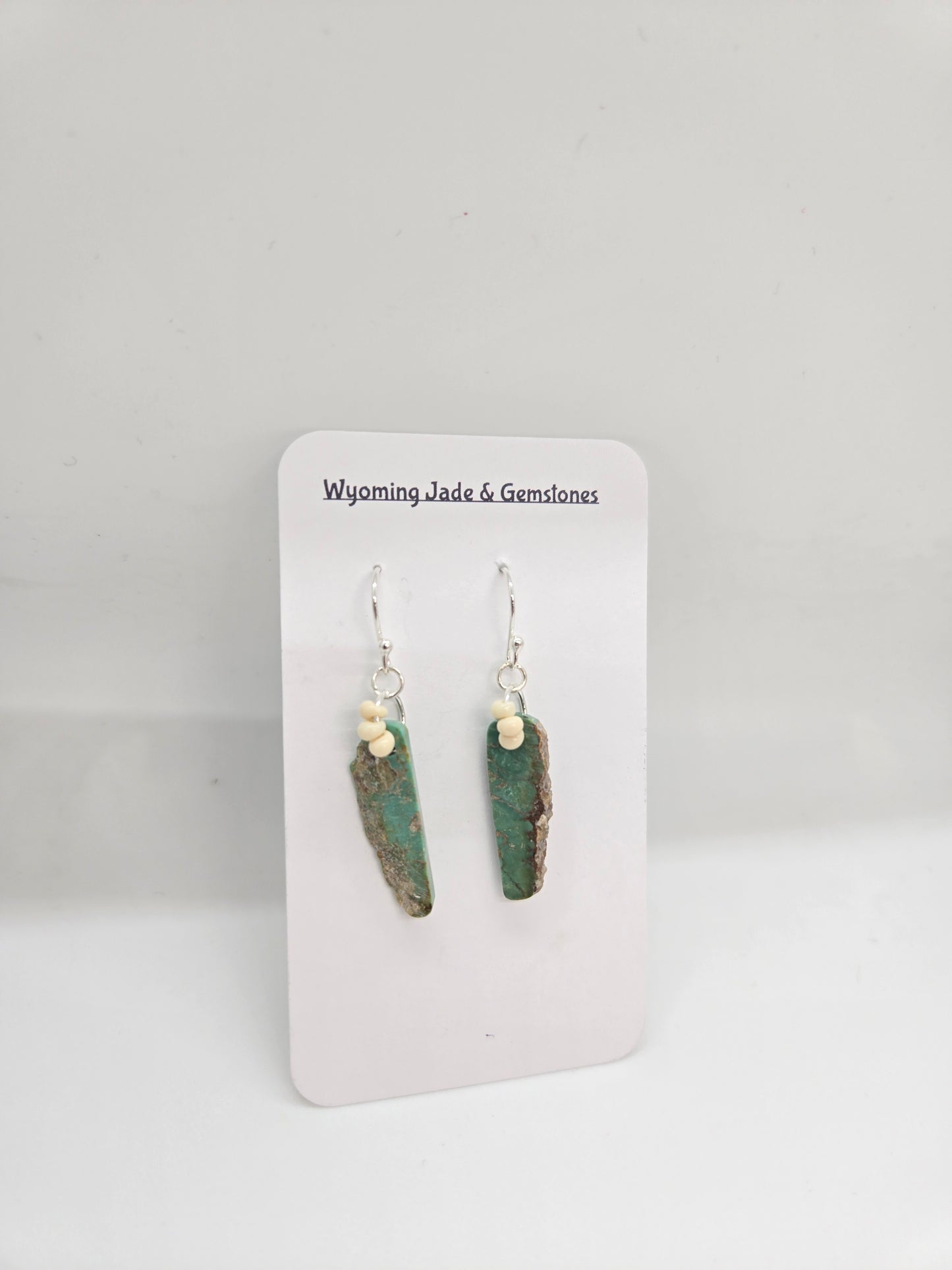 Earrings - American Turquoise and Sterling Silver