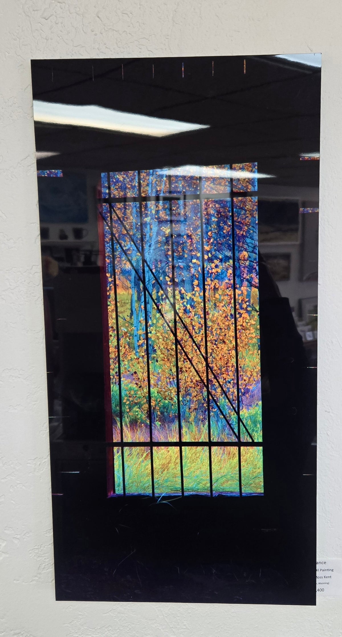 Photograph on Metal- Window of Color