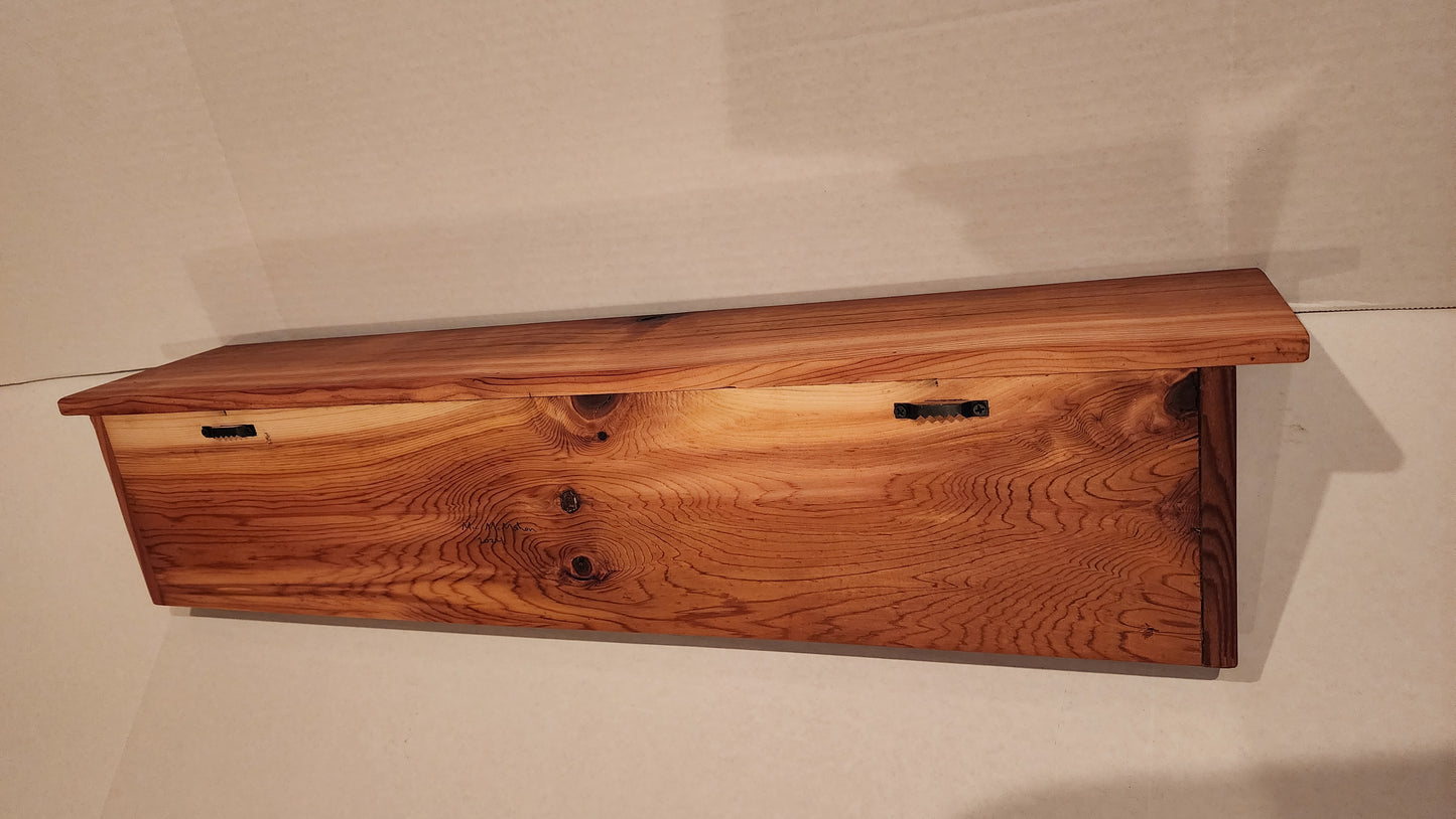 Coat Rack and Shelf - Fish Aquatic Scene