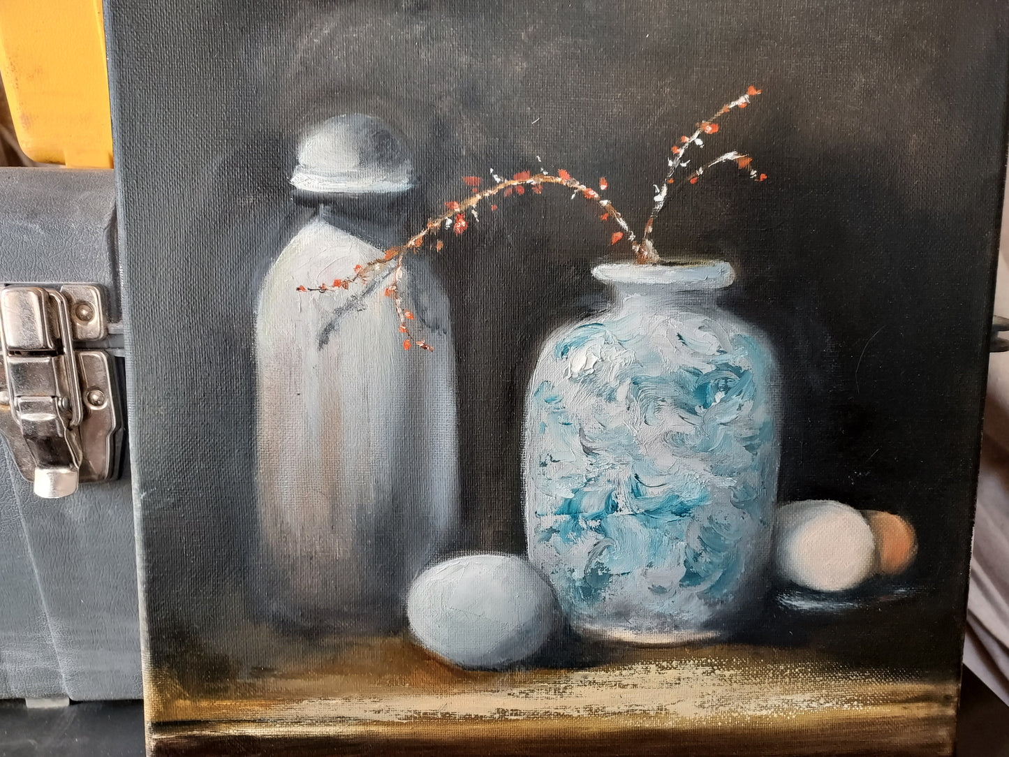 Original Oil Painting- "Grandma's Jar"