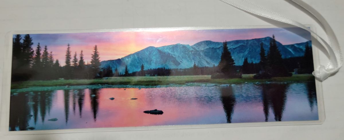 Red Sunset in The Snowy Range