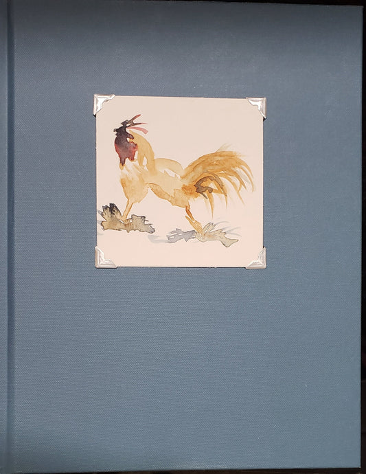 Watercolor Art Rooster Hardcover Sketchbooks