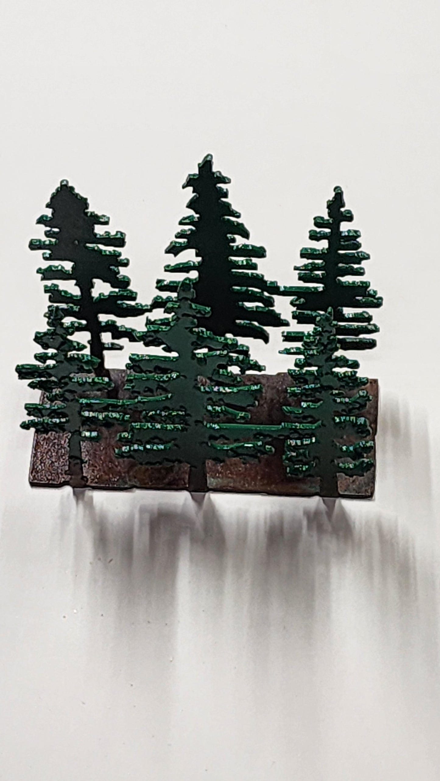 Pine Trees Business Card Holder