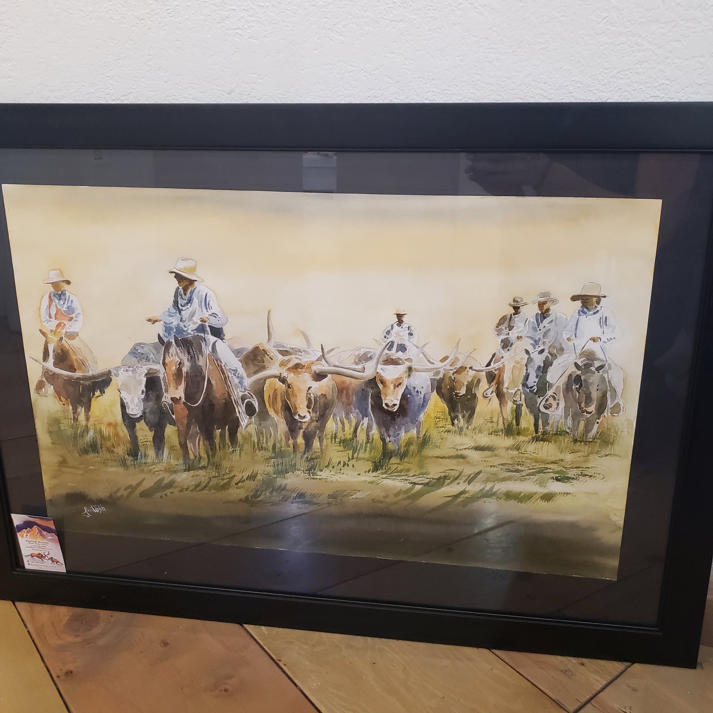 "The Ranch" Original Watercolor Painting