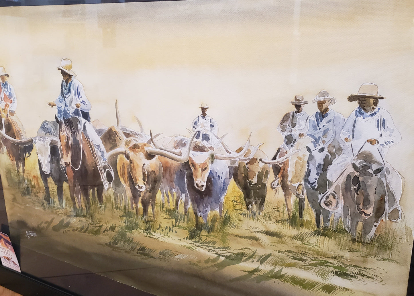 "The Ranch" Original Watercolor Painting