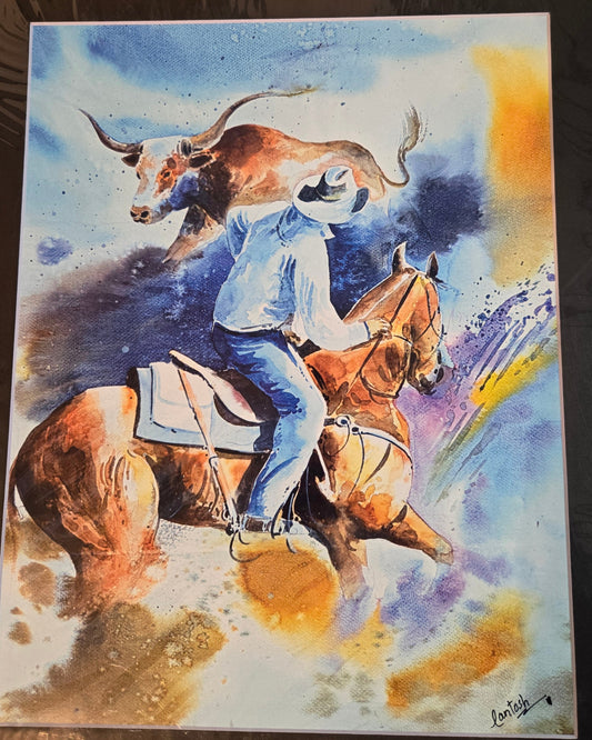 "The Escape" Watercolor Print