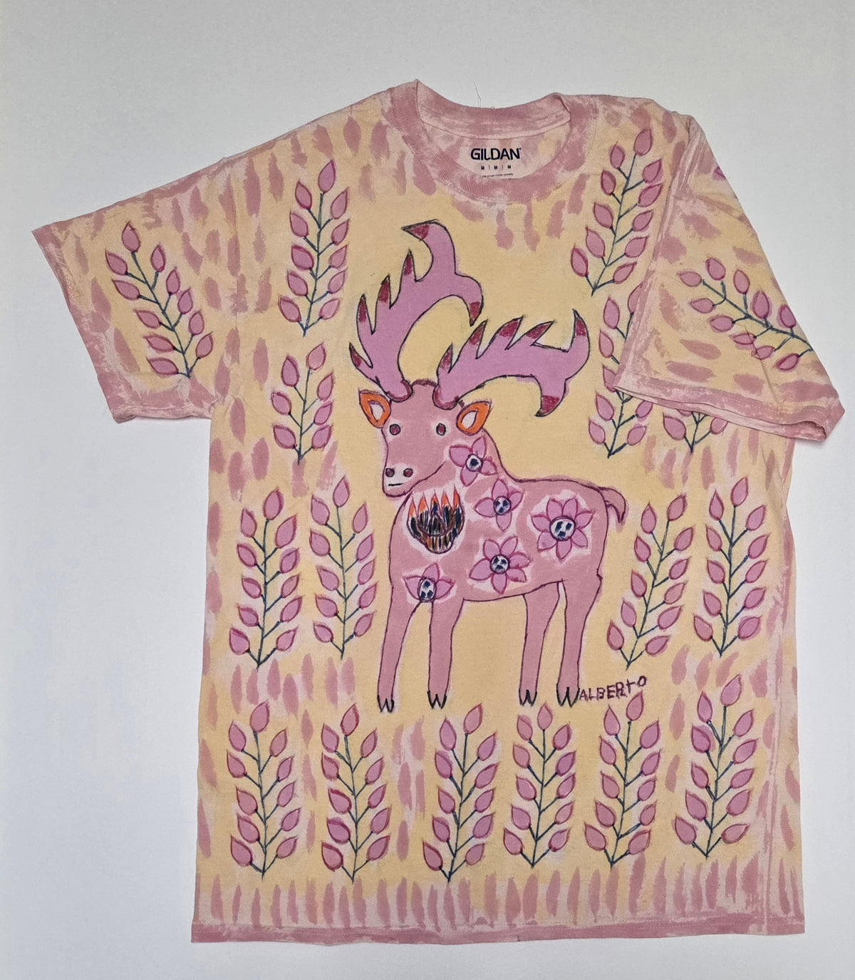 T-Shirt- Peruvian Art Elk