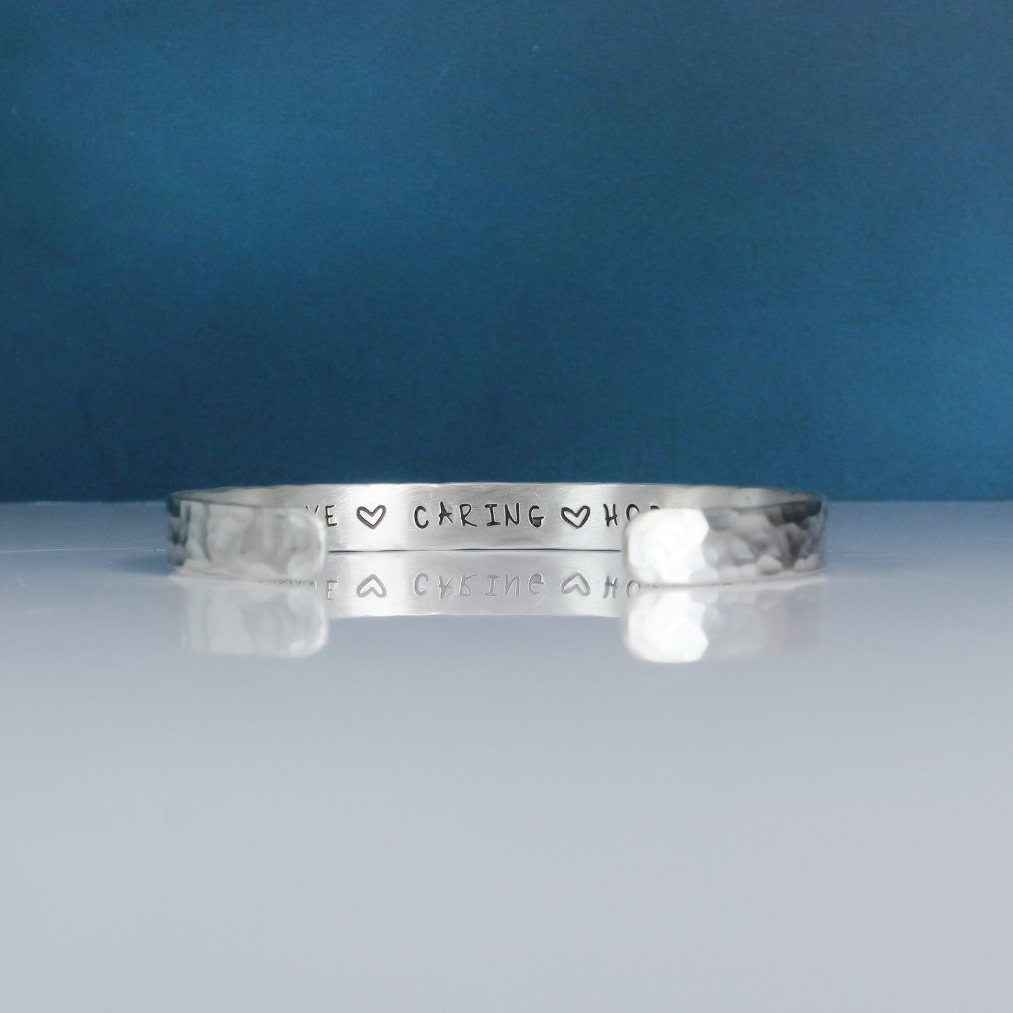 " I Am " Silver Cuff Bracelet