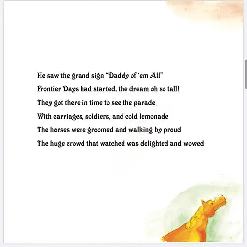 " Rusty Goes to Frontier Days " Children's Book