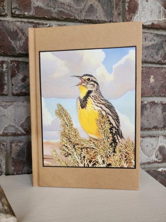 Hard Cover Journal- Meadowlark