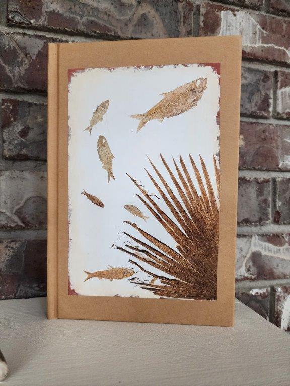 Hard Cover Journal- Wyoming Fossils