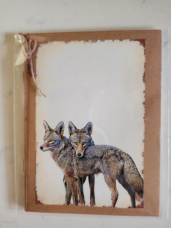 Pocket Notebook - Coyotes