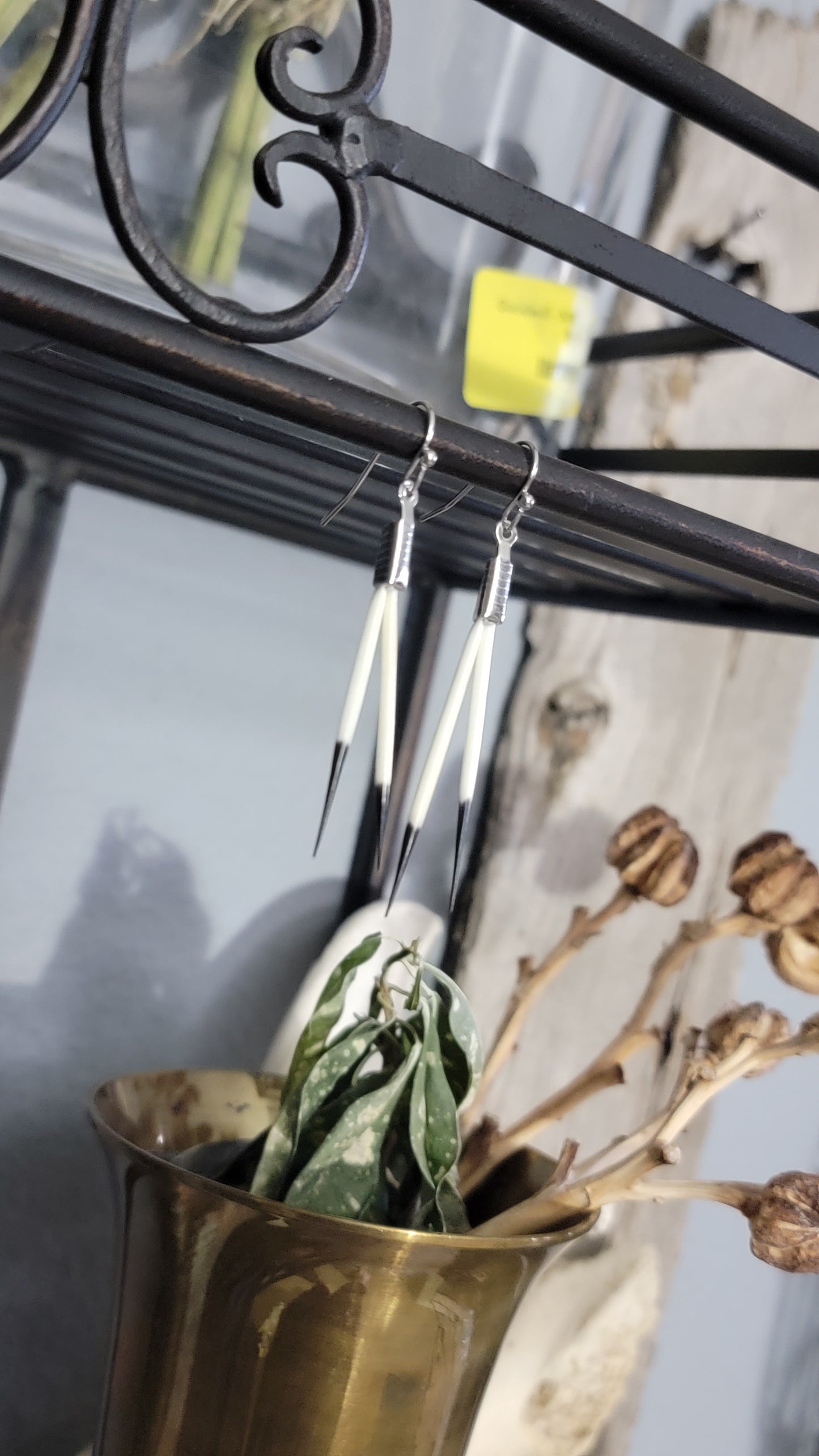 Simple Porcupine Quill Earrings