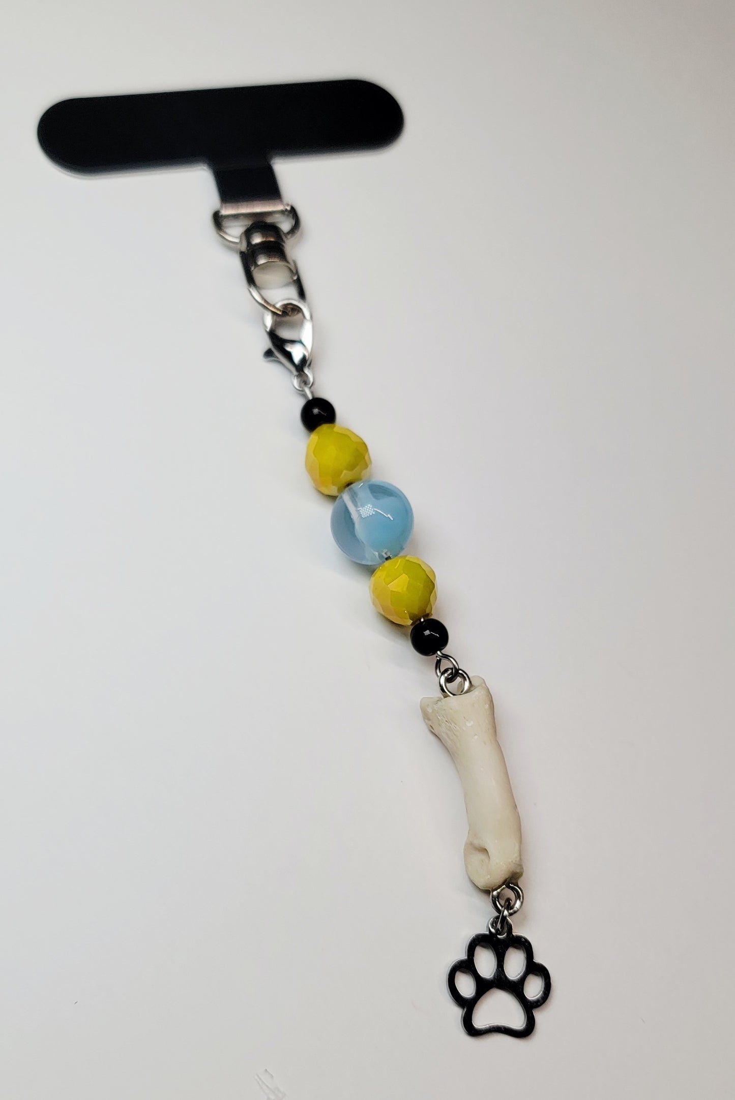 Phone Charm- Bobcat Toe with Paw Charm