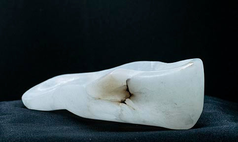 " Stone Bowl" Italian Alabaster Bowl