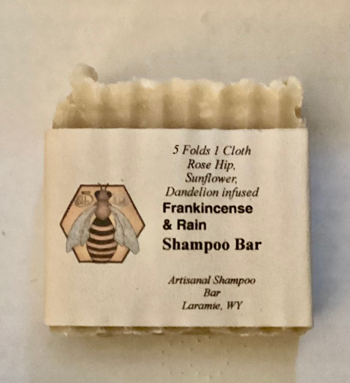 Frankincense and Rain Shampoo Bar