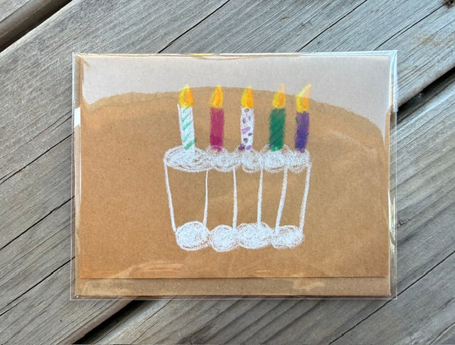Greeting Card- Birthday Cake
