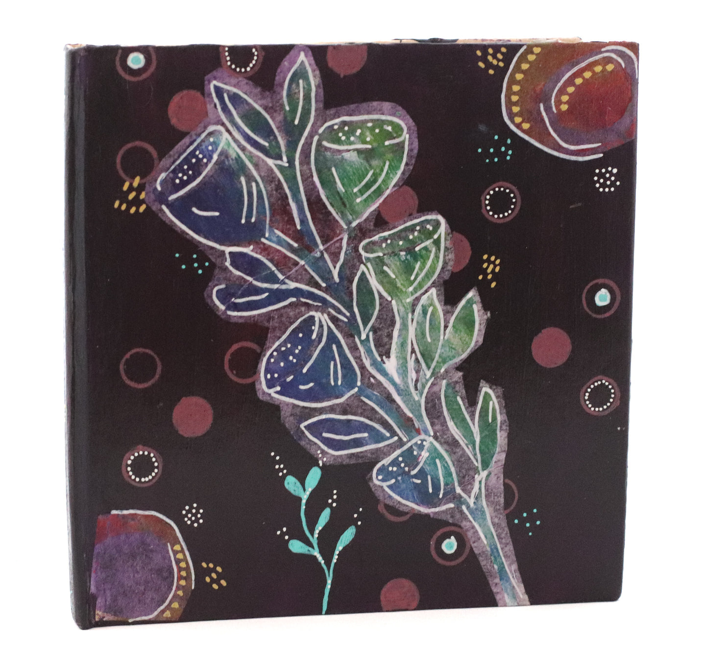 Mini Sketchbook- Midnight Flowers