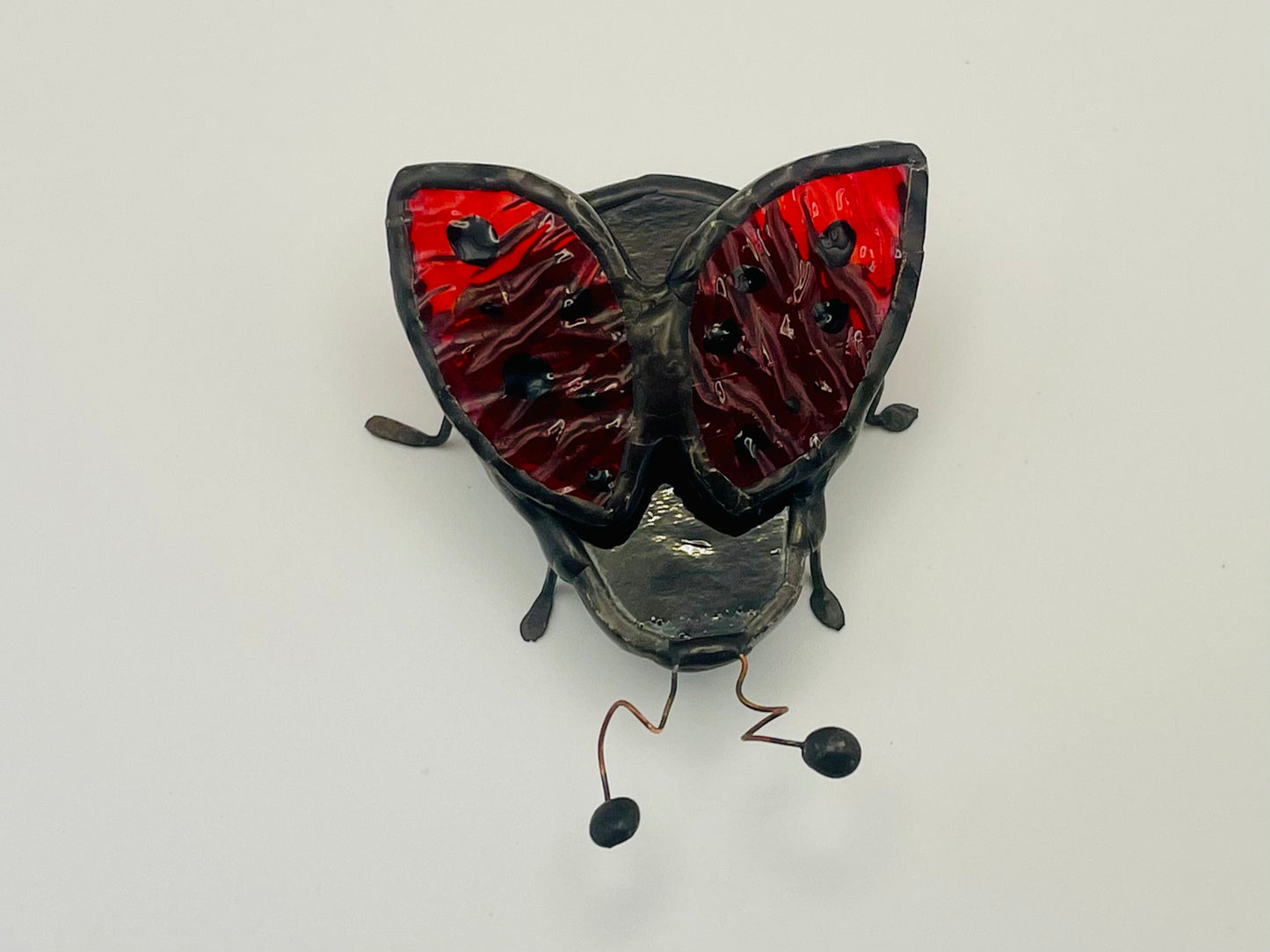 Stained Glass Figure- Quirky Lady Bug