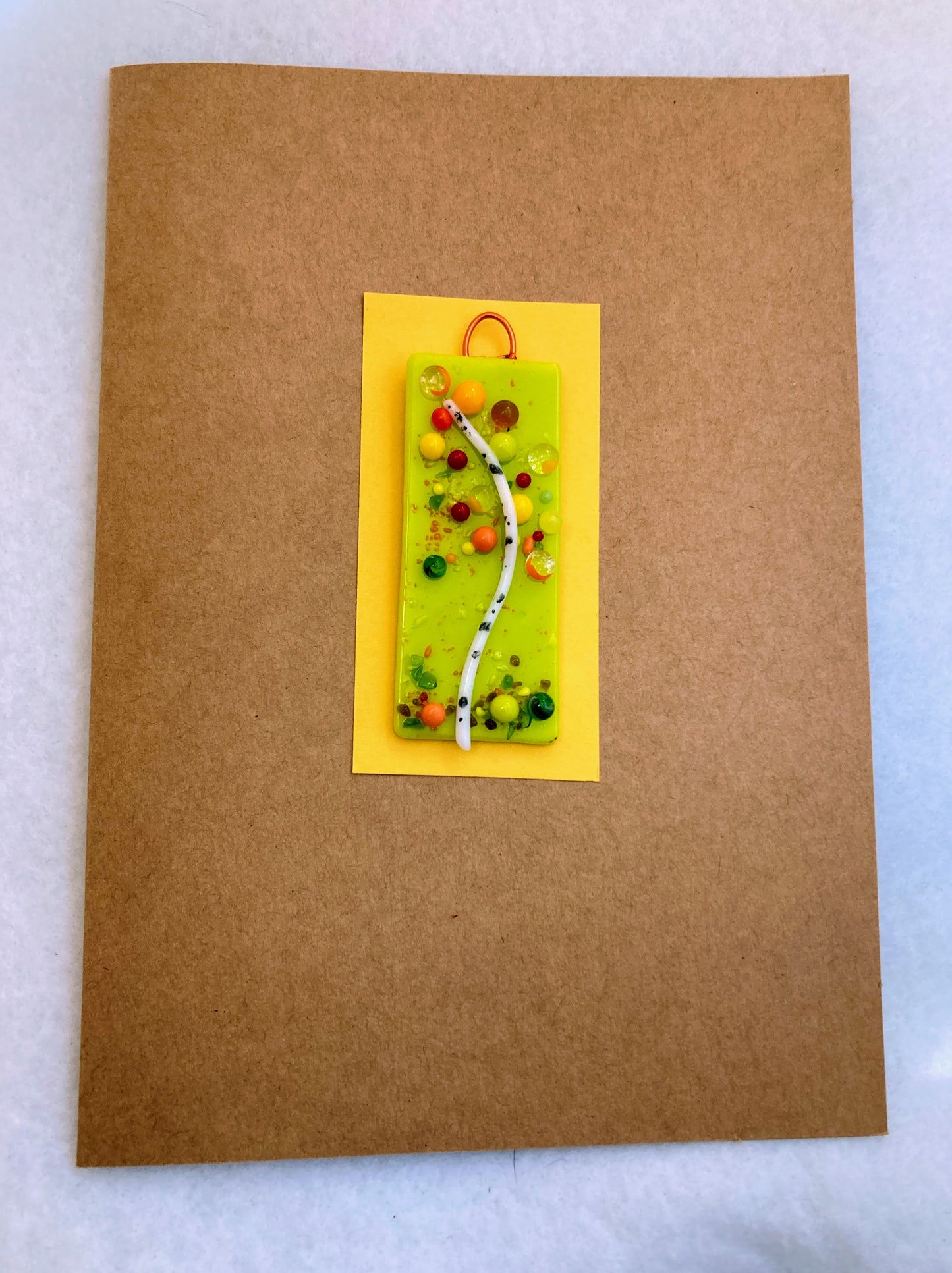 Ornament Greeting Card- "Fall Dance 1" Aspens