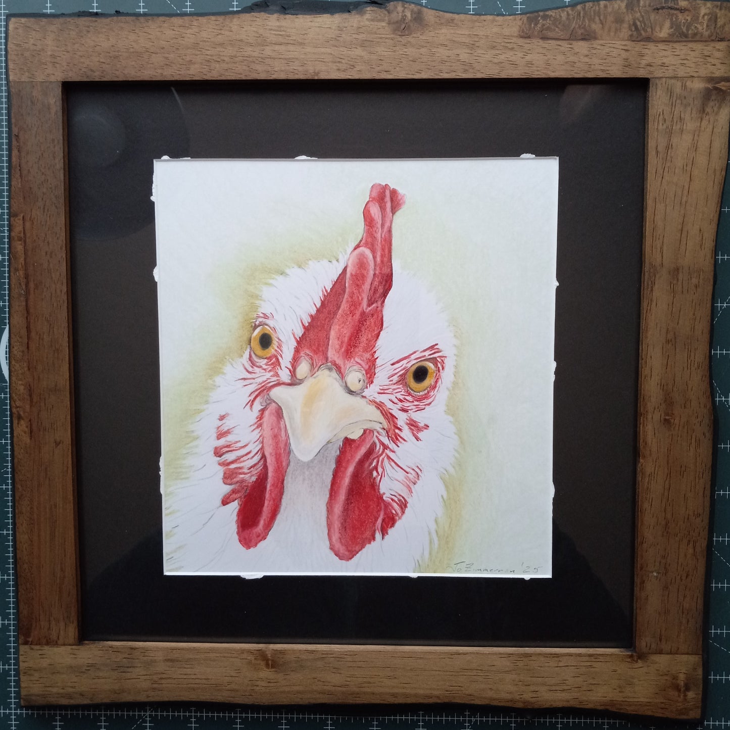 " Angry Chicken" Original Pencil