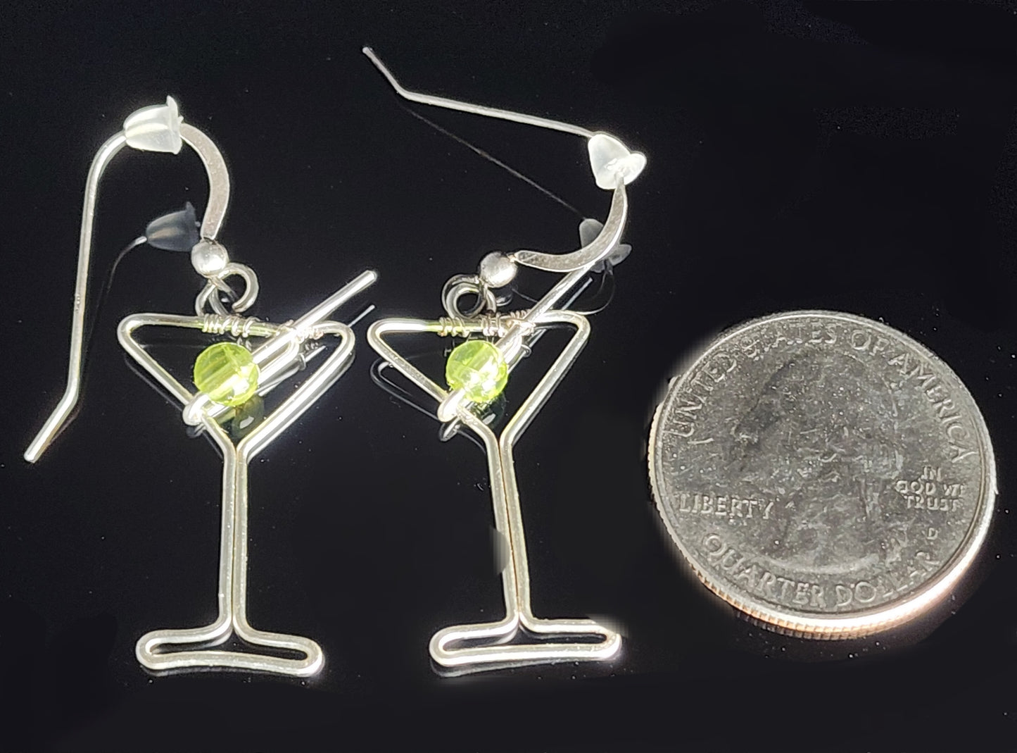 Martini Glass Earrings