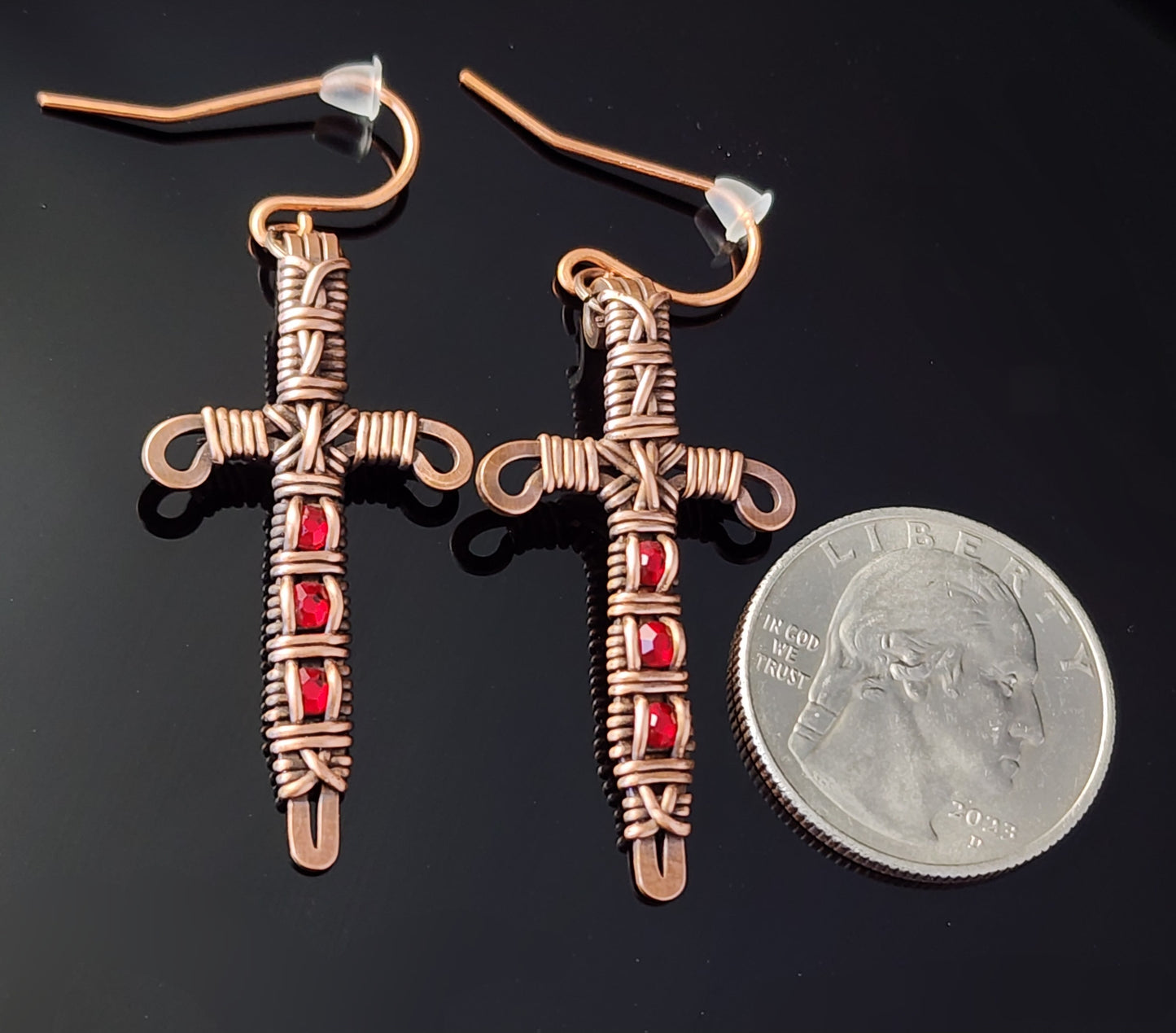 Sword Earrings