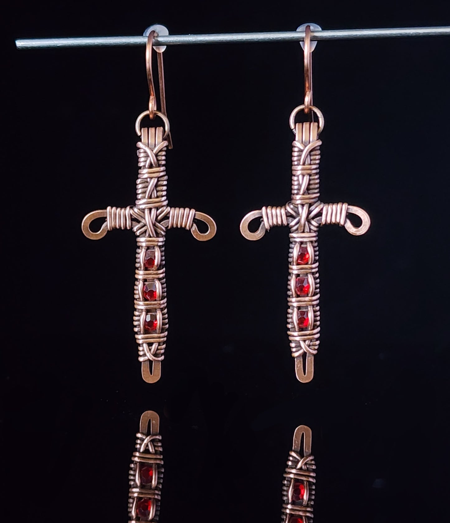 Sword Earrings
