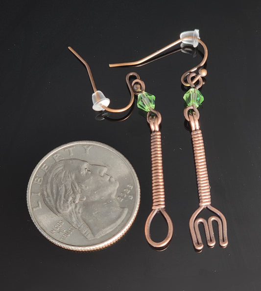 Earrings - Spoon and Fork