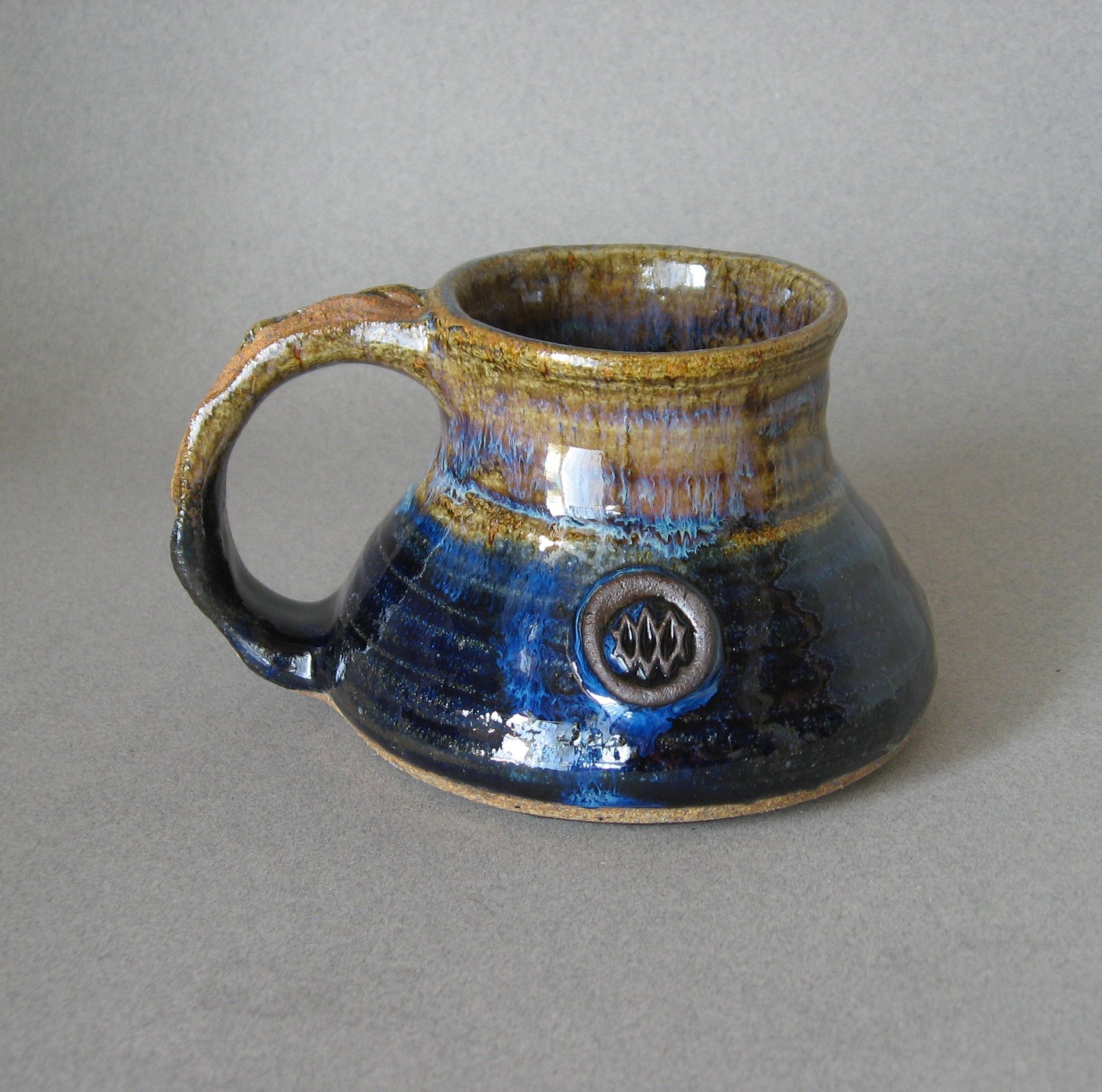 No-Tip Mug - Cobalt Blue Glaze