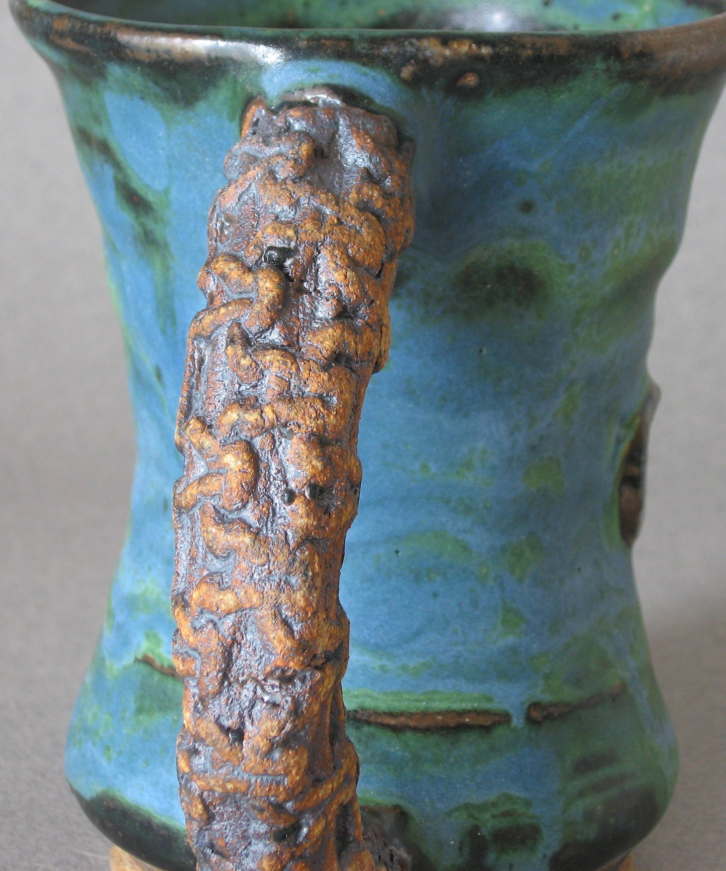 Magoon Mug - Green and Teal Glaze