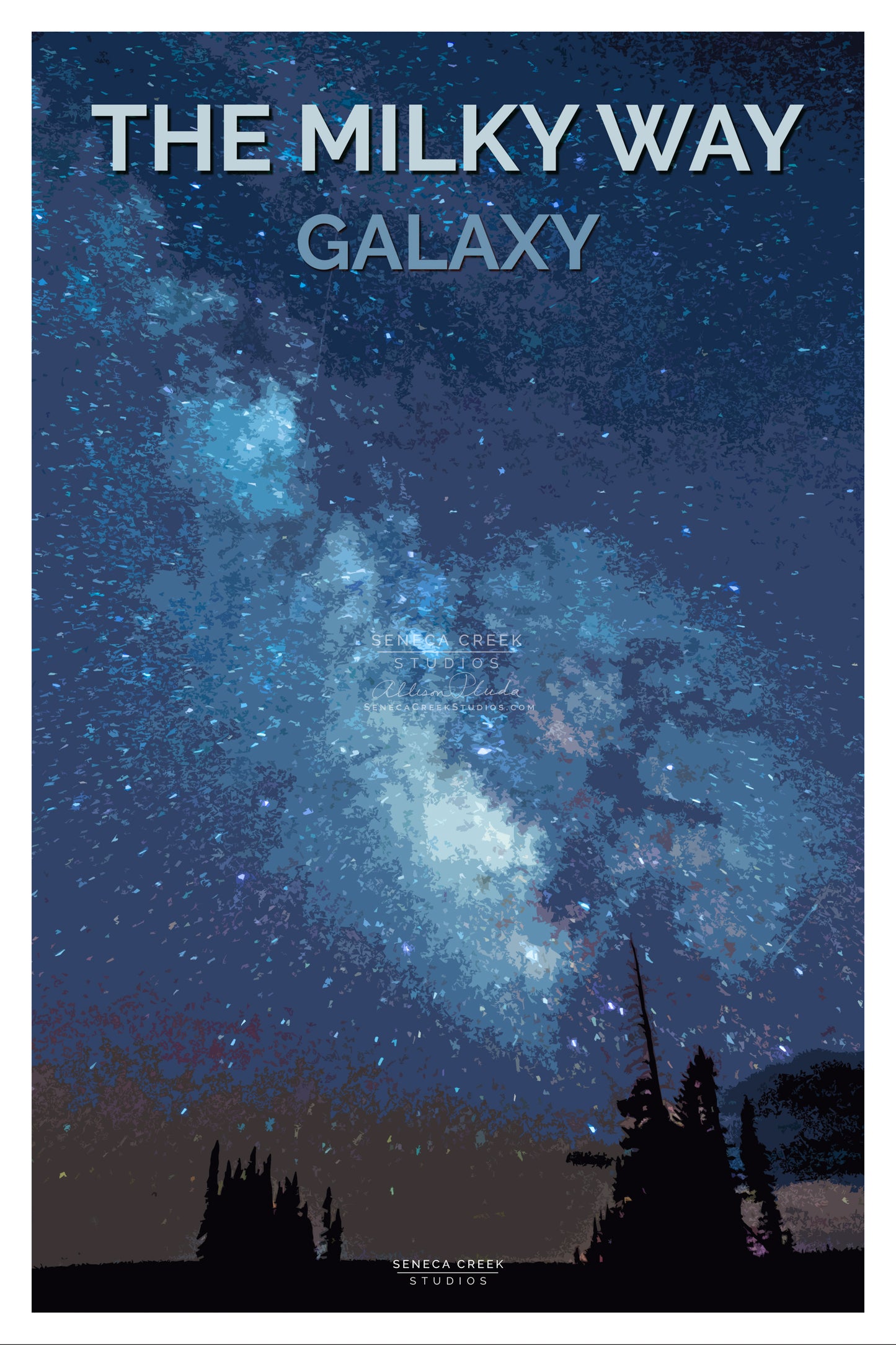 Milky Way Poster