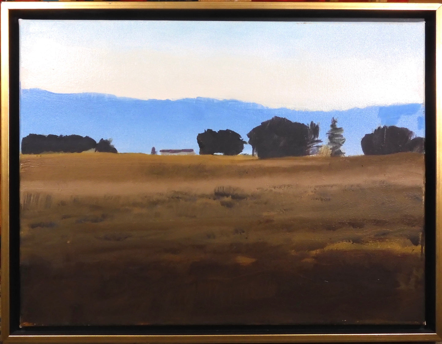 Framed Original Oil Painting- "Quiet Evening"