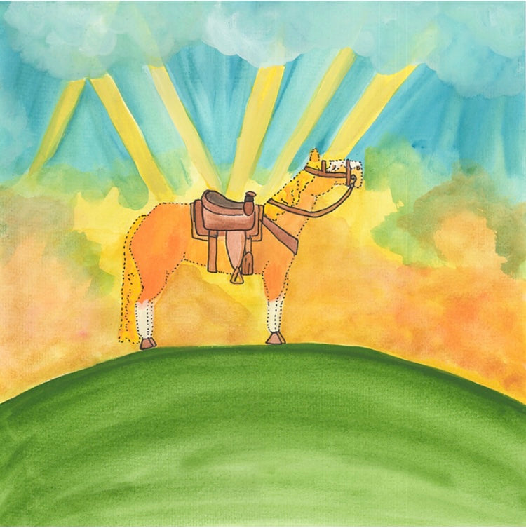 " Rusty and His Saddle " Children's Book