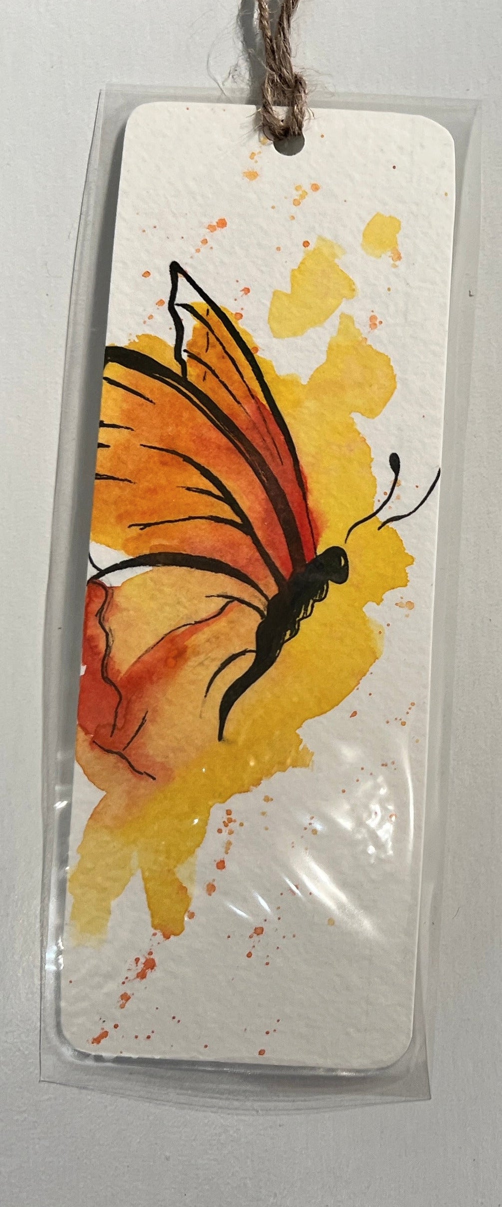 " Animal Theme " Original Watercolor Bookmark