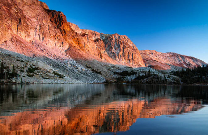 Photography Print Framed- "Snowy Range Sunrise " 11 x 14