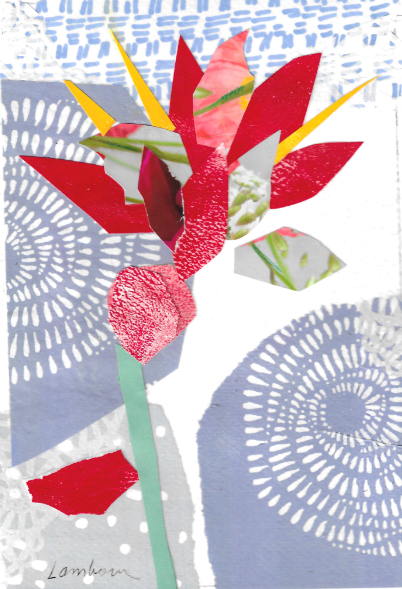 Original Collage Matted- Various Designs