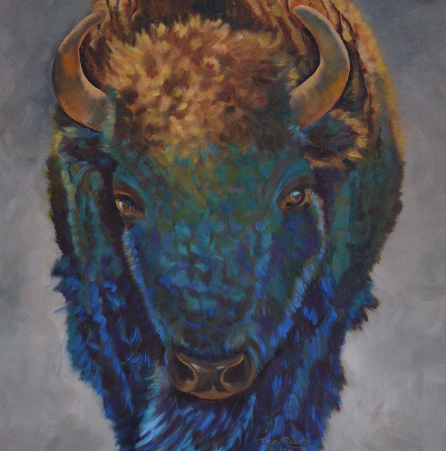 Card Pack- Set of 4 -Assorted Bison