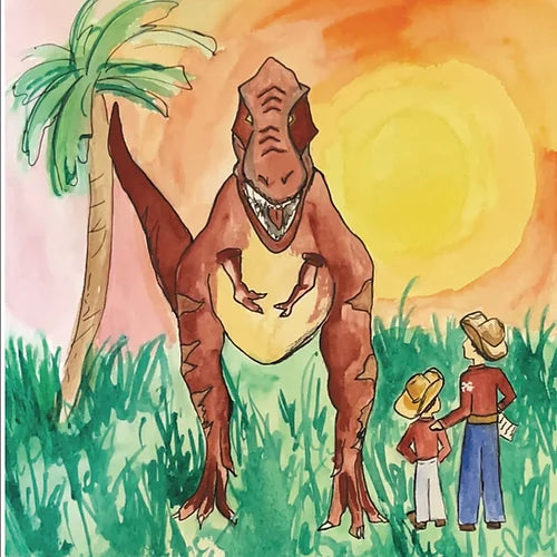 " The Dinosaur Cowboy " Children's Book