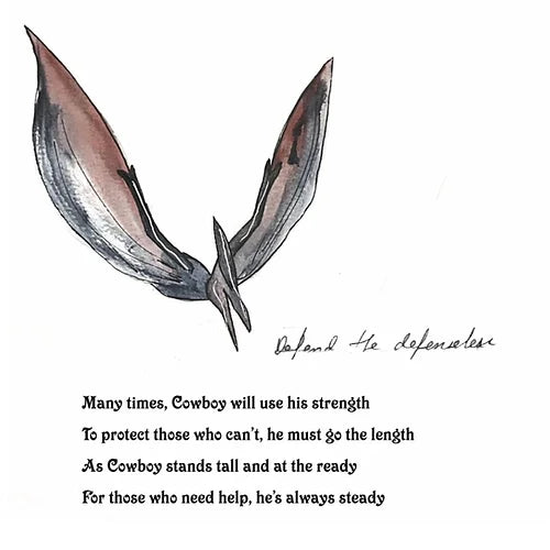 " The Dinosaur Cowboy " Children's Book