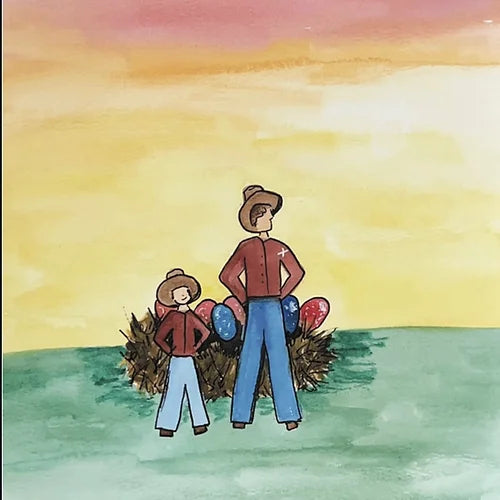 " The Dinosaur Cowboy " Children's Book