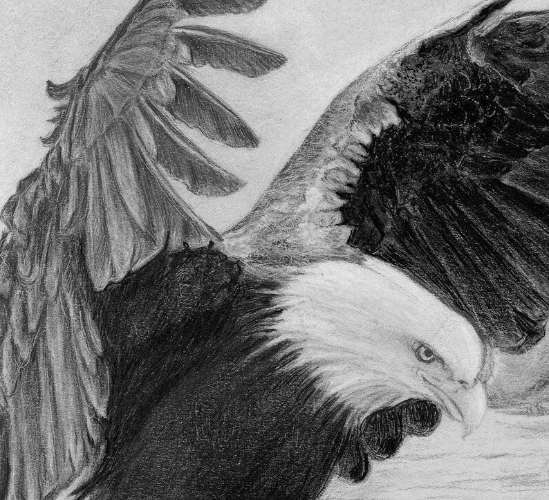 "The Quarry" Graphite Pencil Print