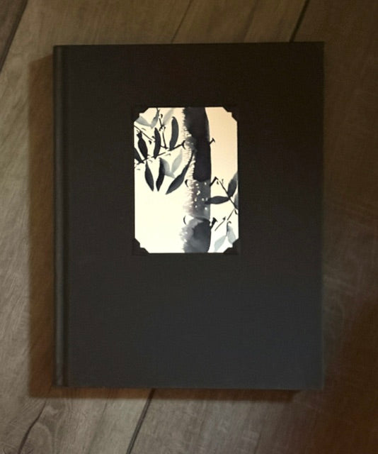 Large Sketchbook - Black With Bamboo Watercolor