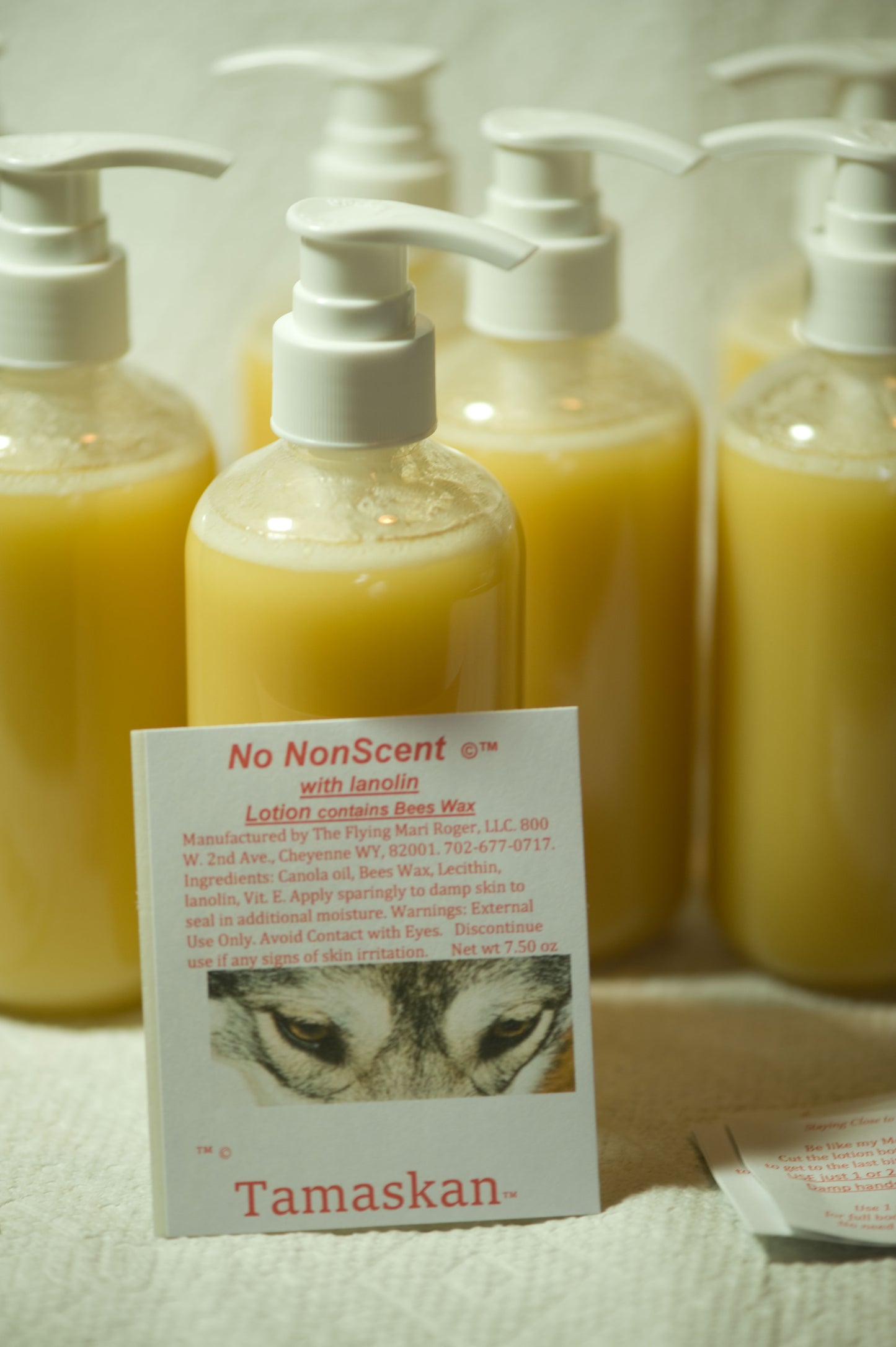 Lotion -" No NonScent " Unscented Pump Bottle