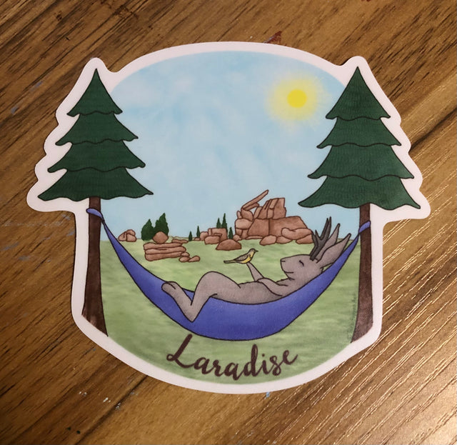 Sticker- "Laradise"