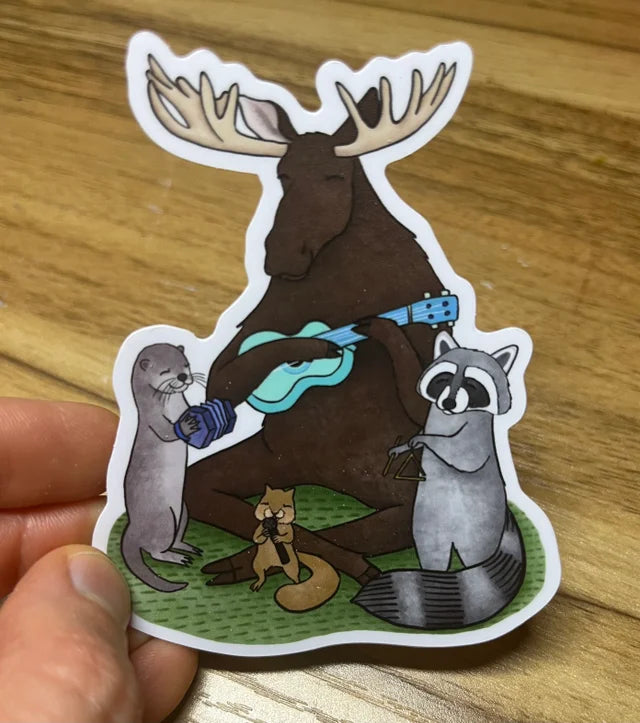 Sticker- Animal Band