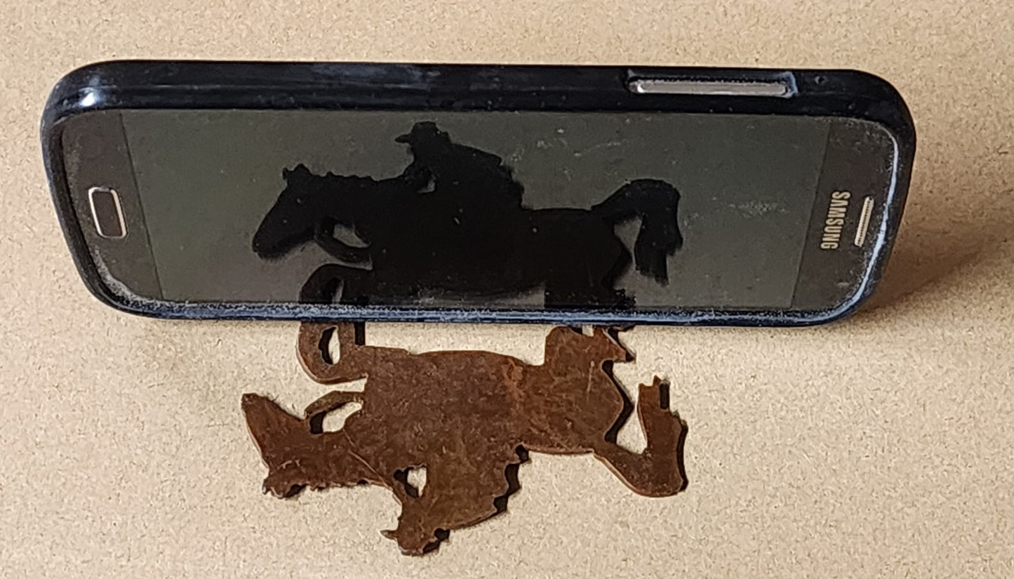 Cowboy Phone Stand